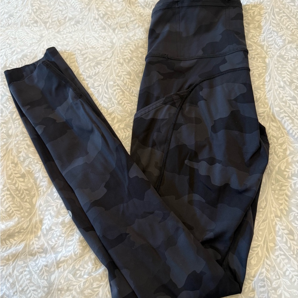 lululemon athletica Dark Camo Leggings